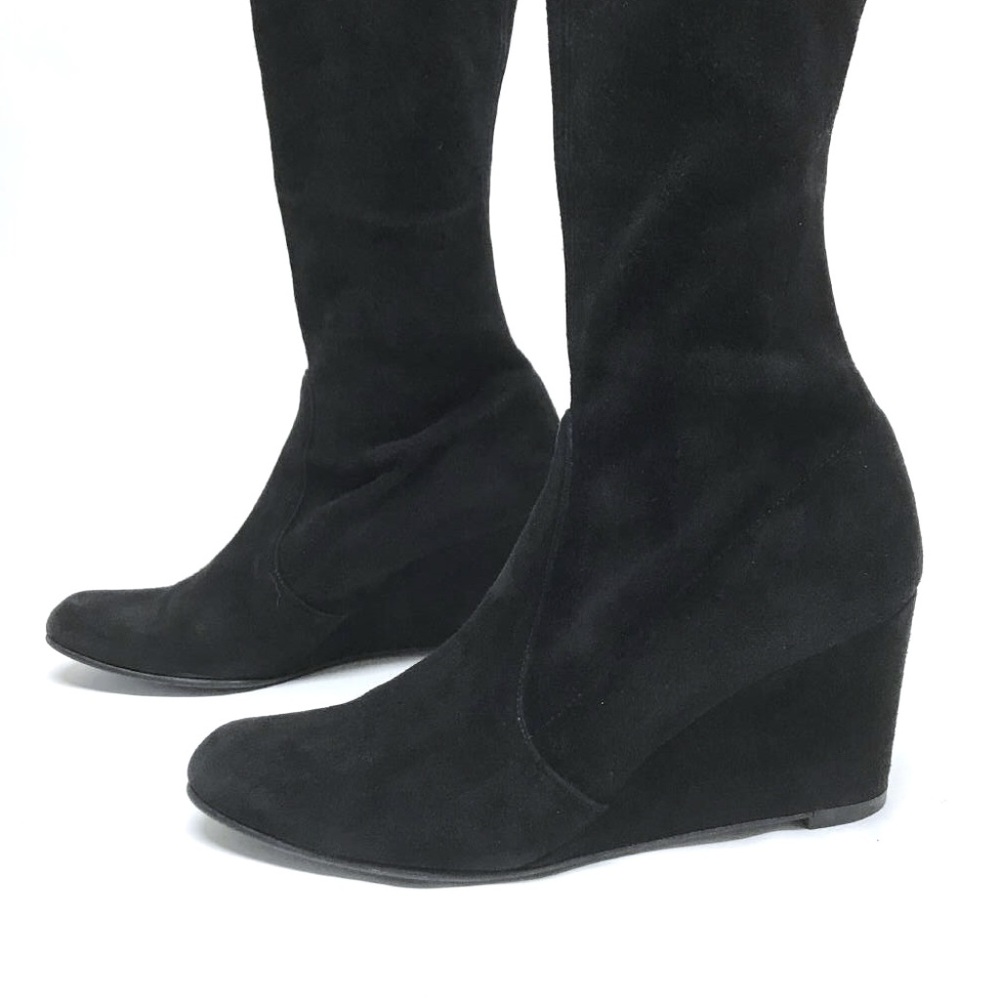 ❌❌SOLD❌❌ STUART WEITZMAN Suede Boots 8 8.5 - Picture 2 of 8